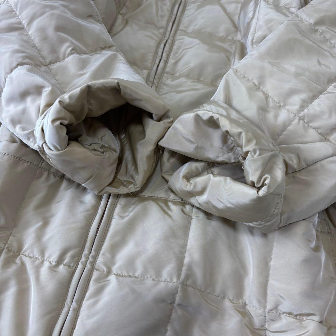 MaxMara✨大きいサイズ　キルティングダウン　バージンダウン　ベージュ　XL