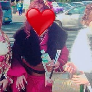 成人式 ファー 黒