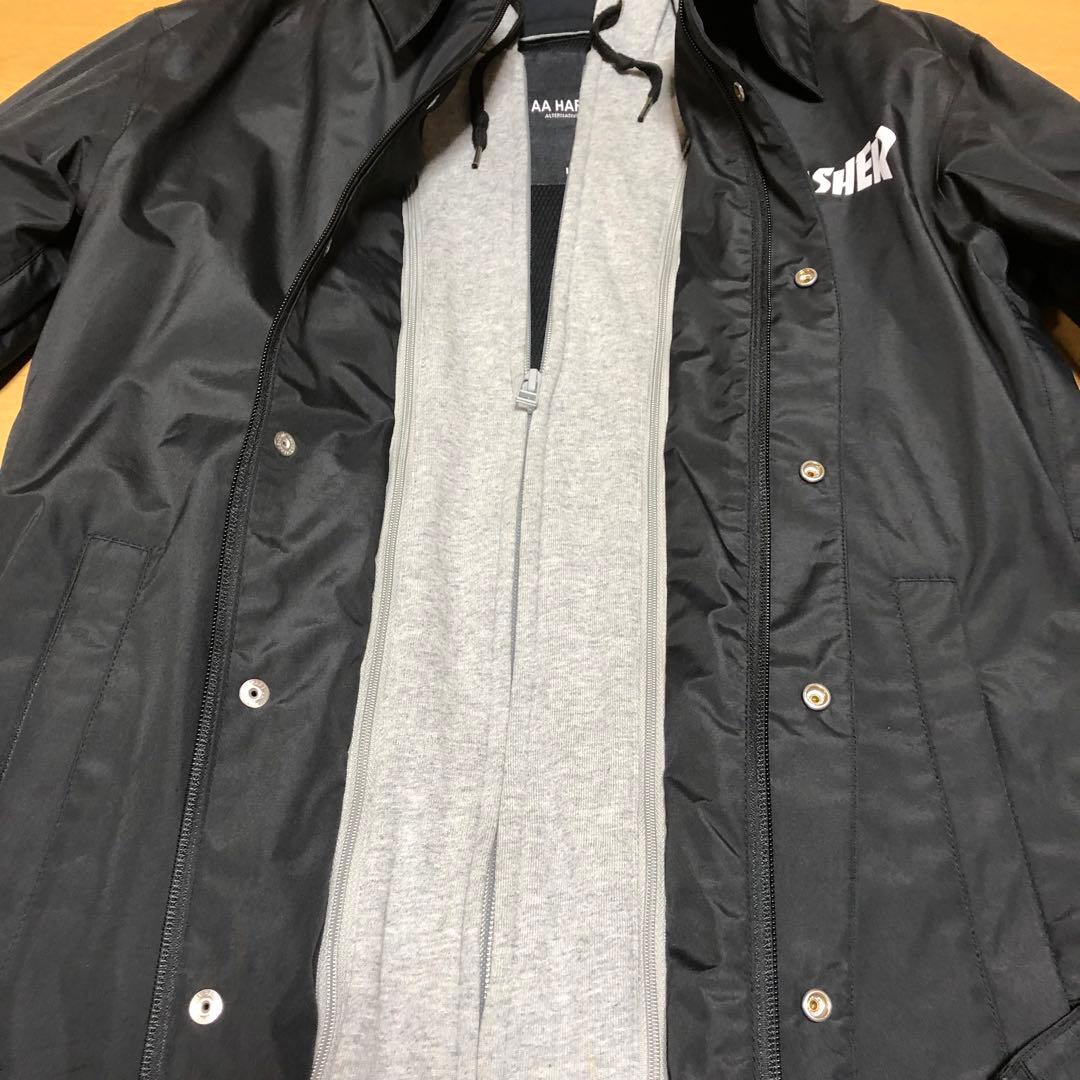 AA スラッシャー コラボ　コーチジャケット　ブラック　Sサイズ　ブラック