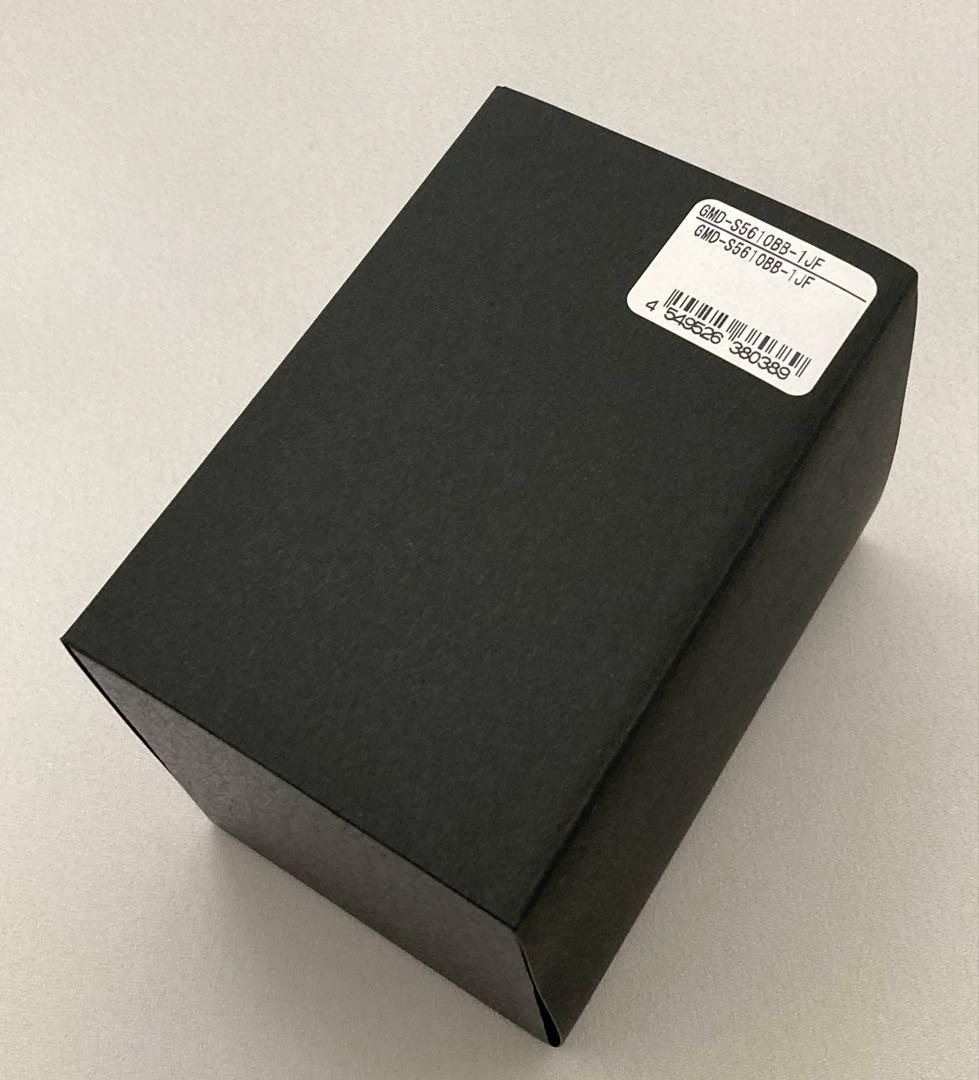 美品 CASIO G-SHOCK GMD-S5610BB-1JF ミッドサイズ