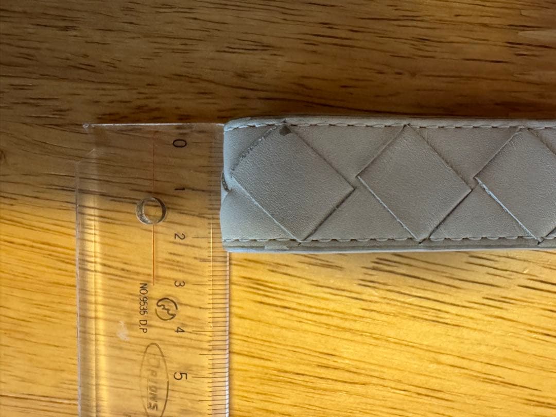 BOTTEGA VENETA キーリング(607492)アイボリー系ホワイト