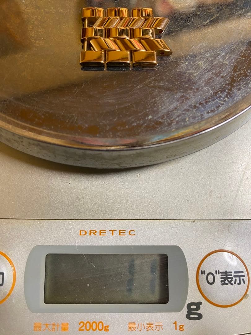 18mm PG フランクミュラー　ベルト　ピンクゴールド ブレス　純正1 駒