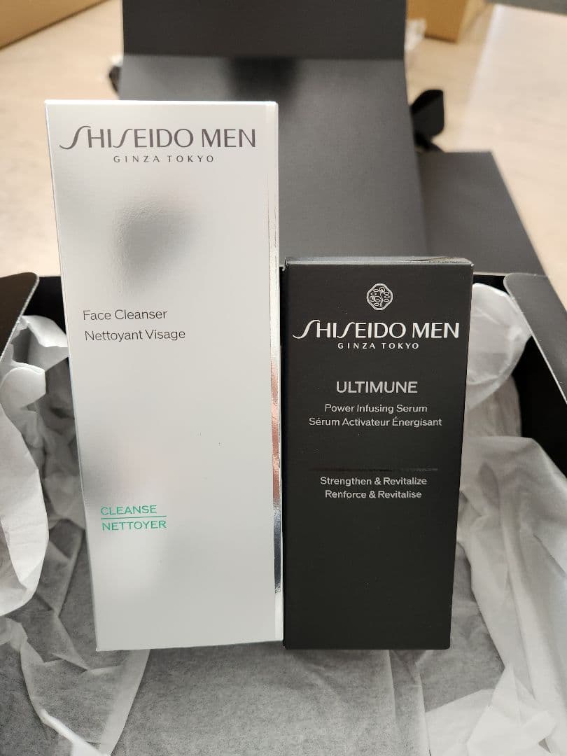 SHISEIDO MEN 洗顔料 & ULTIMUNE美容液 2点セット