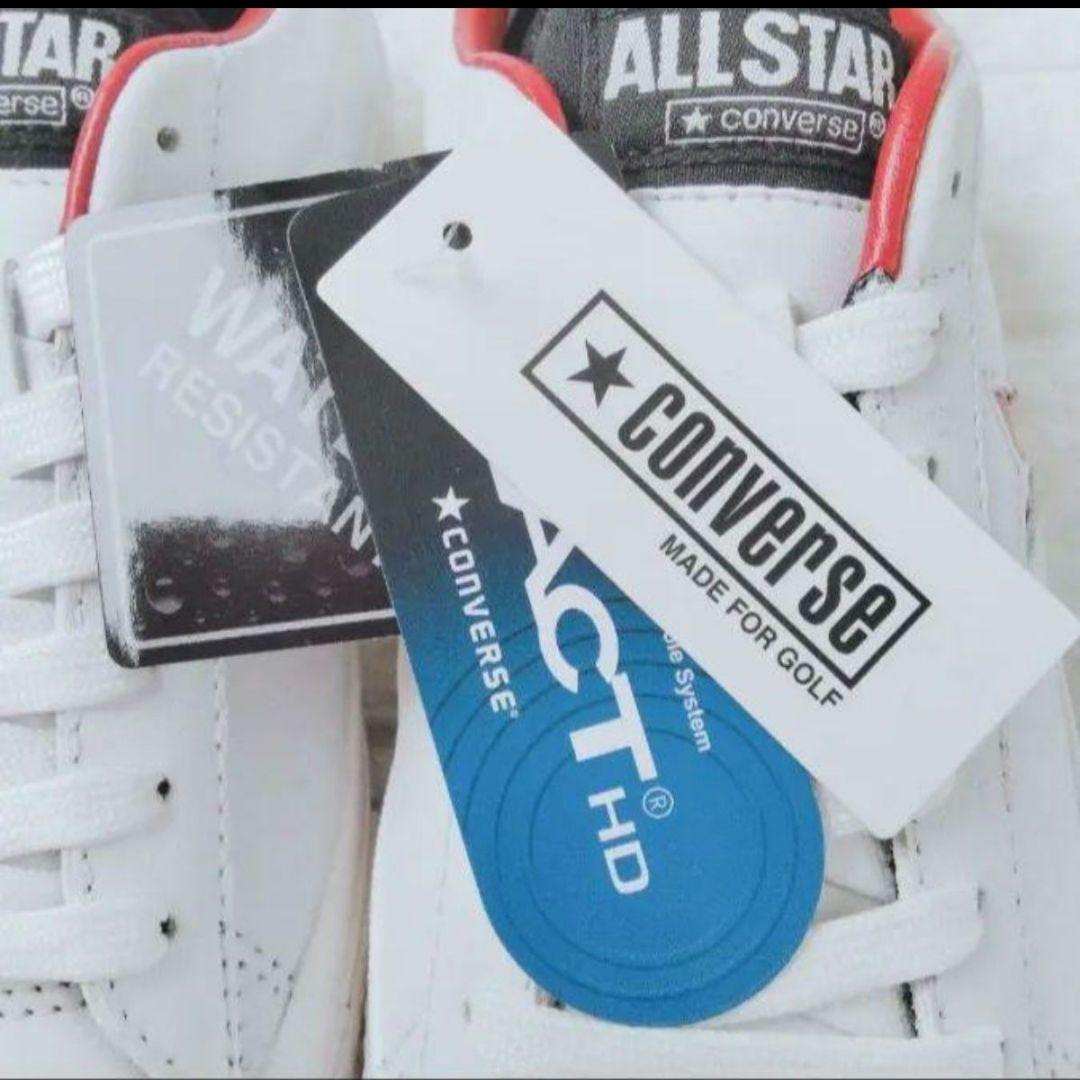 新品タグ付き♪CONVERSEコンバースワンスター ゴルフ スニーカー 撥水加工