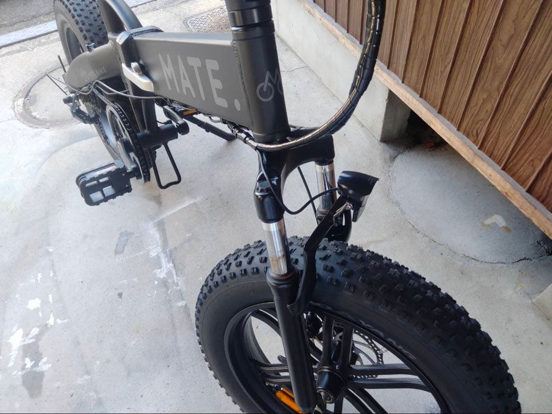 メイト風電動アシスト自転車 美品 引取