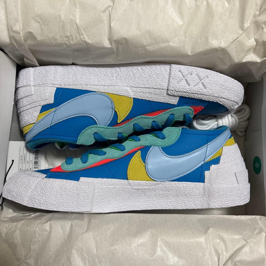 KAWS×sacai ×Nike Blazer Low Neptune Blue