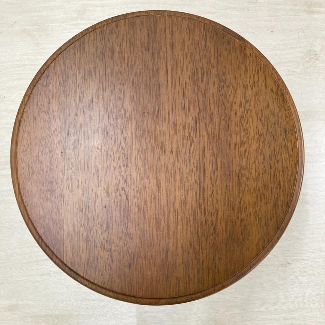 【マルニ】地中海　ワインテーブル　サイドテーブル　コーヒーテーブル　木製 ②