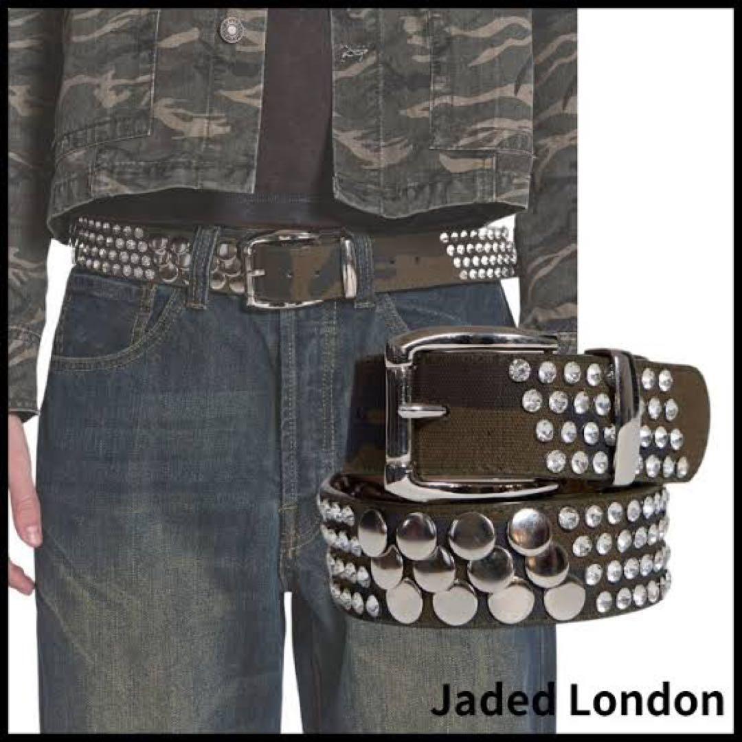 jaded london アイスカモスタッヅベルト　希少