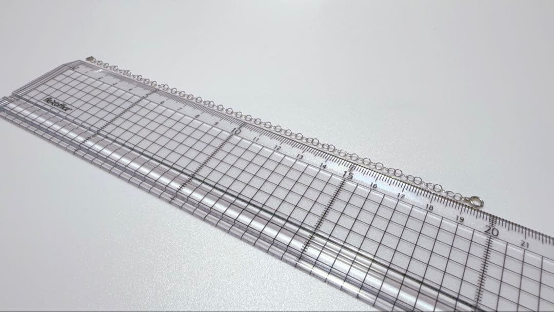 Pt850 サークルチェーンブレスレット