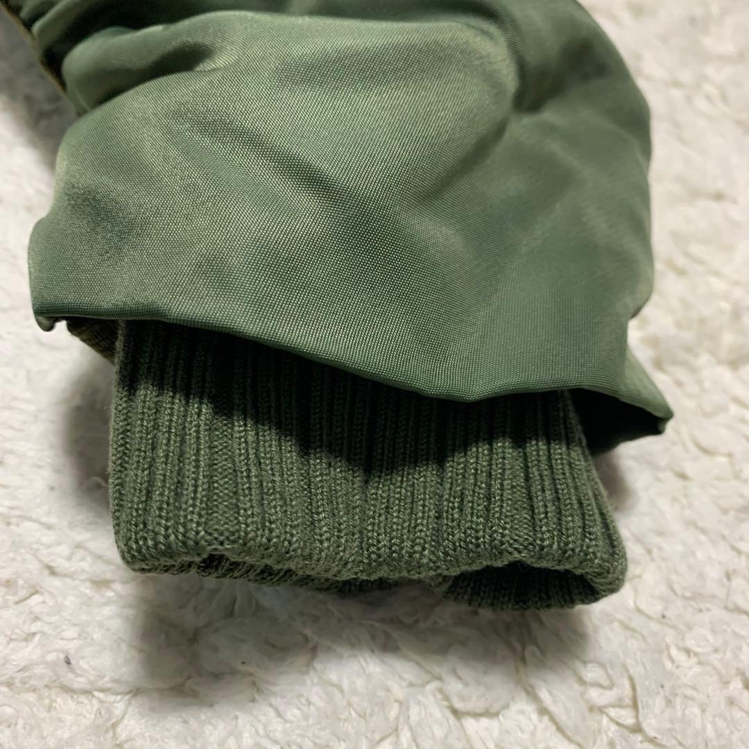 未使用 リアルファー ボア ロング L-2B アヴィレックス フライトジャケット