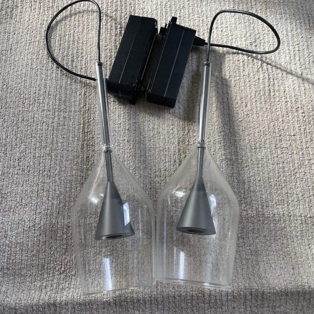 コイズミ　AP45328L ダクトレールセット　ワイングラス　ブラック