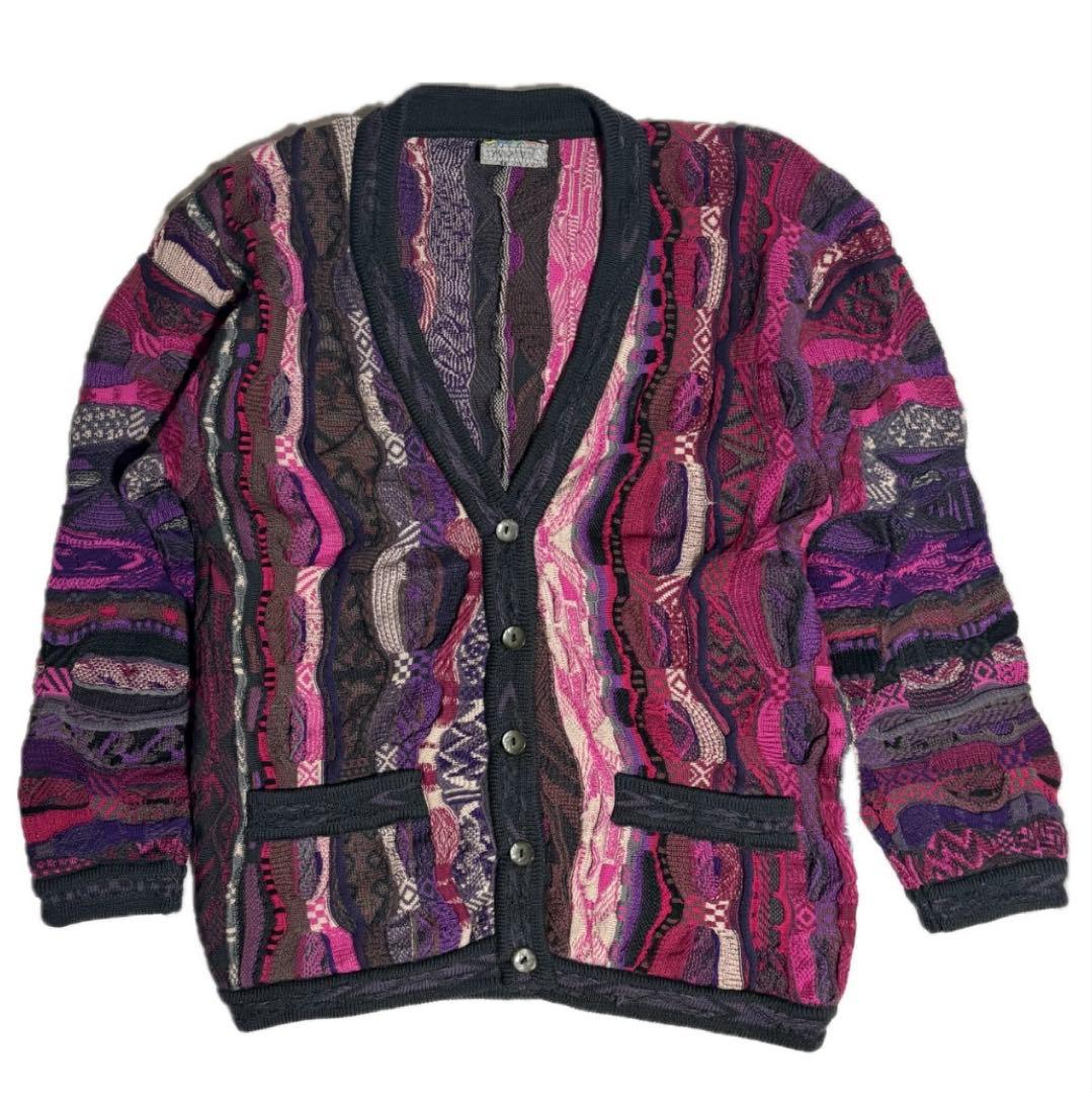 COOGI 3D ニットカーディガン