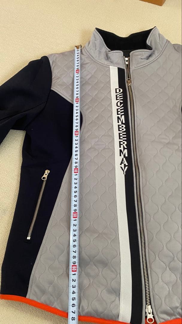 DECEMBERMAY メンズ ダブルレイアーブルゾンサイズXL