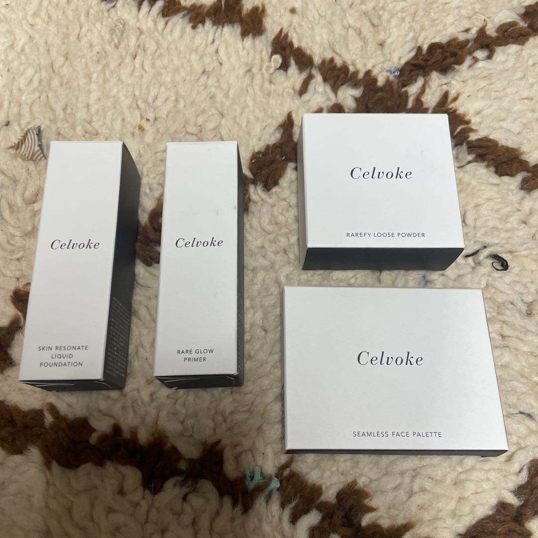 【値下げ】Celvoke セット売りファンデ パウダー 下地