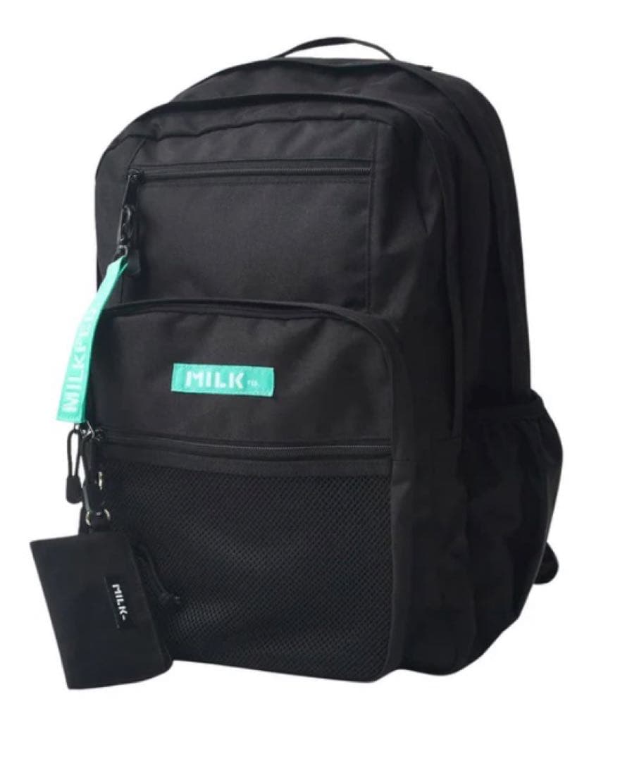 新品　限定品　MILKFED. ミルクフェド　バックパック　ライトグリーン