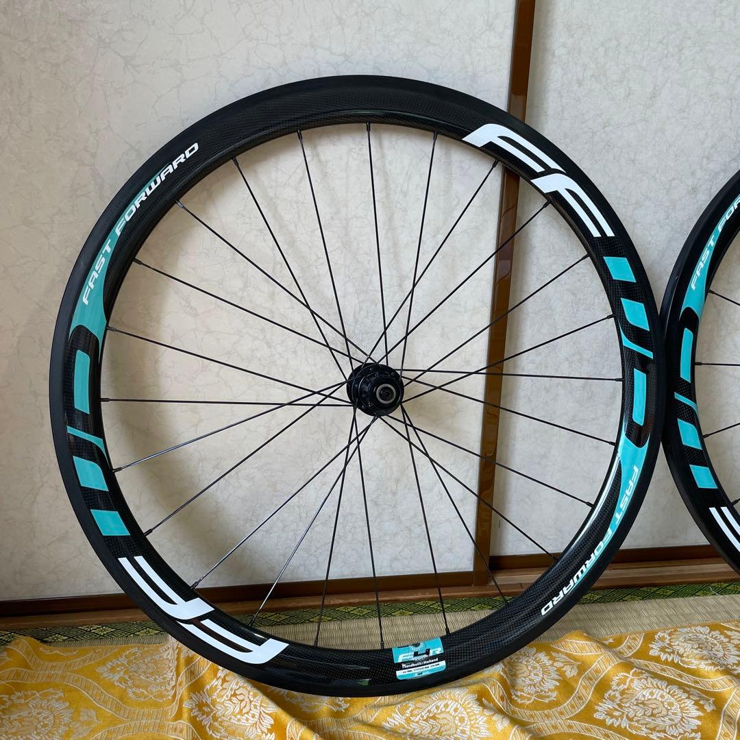 ビアンキ FFWD F4R チェレステ ホイール 前後セット