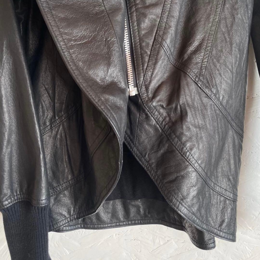 ekam風 変形 レザージャケット archive vkei