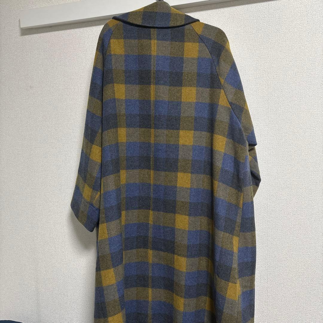 タスマニアウール2WAY襟ロングコート　サマンサモスモス