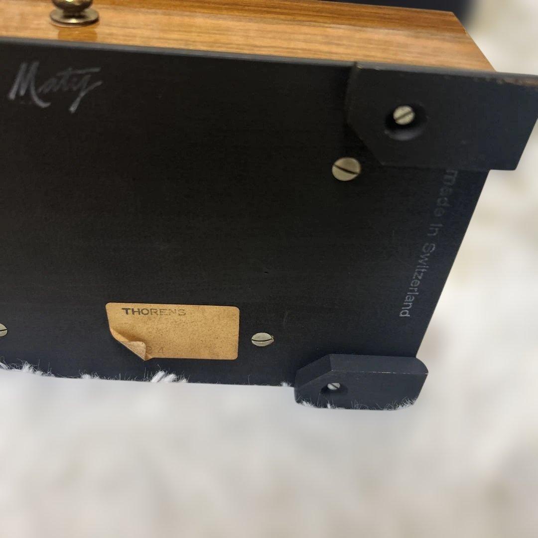 【極美品】THORENS トーレンス 現REUGE オルゴール 3曲 72弁