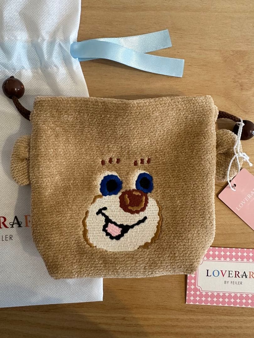 FEILER テディ　巾着　ポーチ