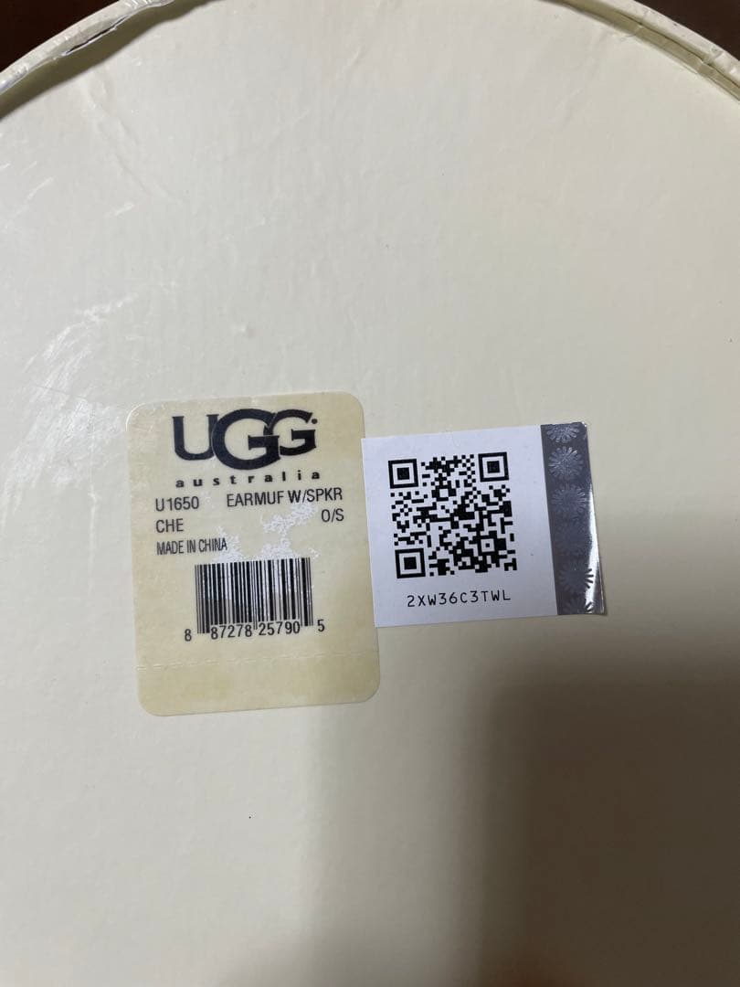 UGG 耳あて　イヤマフ　イヤーマフラー