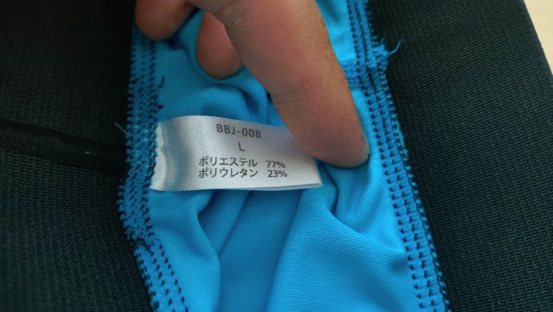 BEST BODY トレーニングショーツセット　Lサイズ　青色　白色