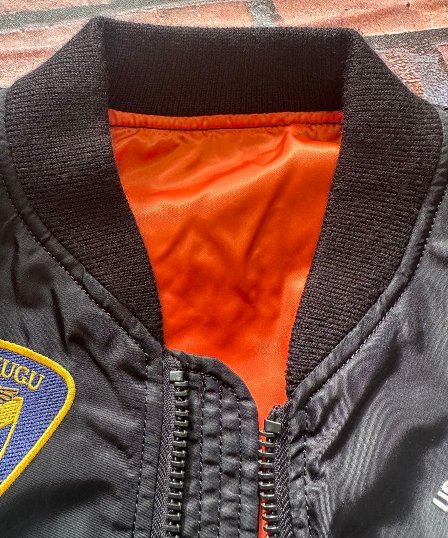 週末割引 AVIREX MA-1 レディースL ライトジャケット