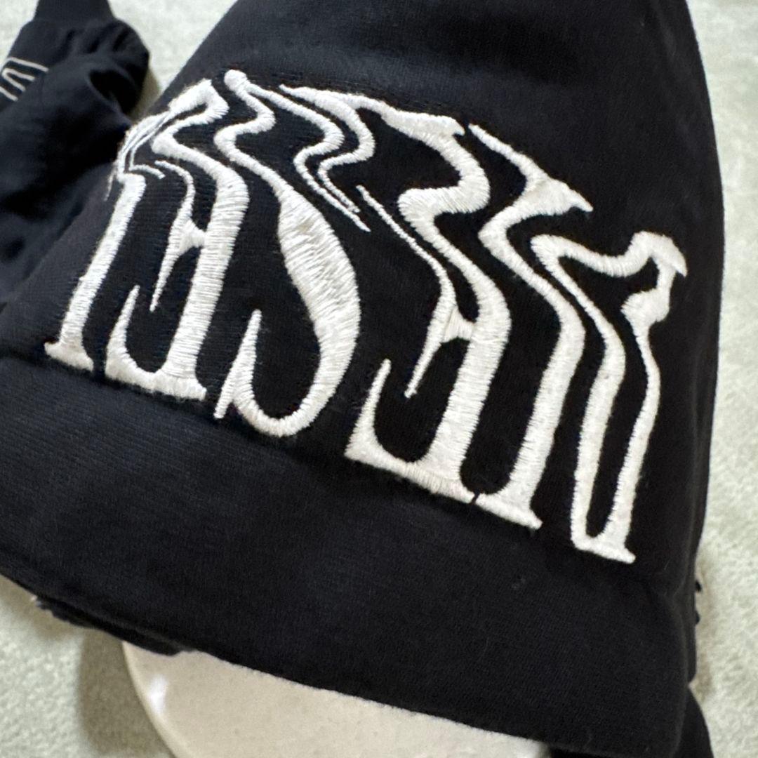 DIESEL ディーゼル スーベニアジャケット スカジャン フーディ 刺繍 黒