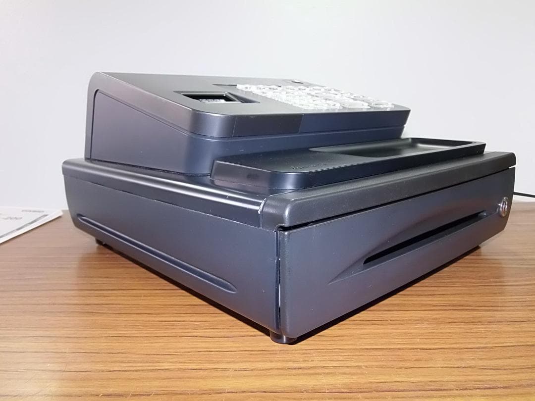 NL-200小さい簡単レジ　カシオ　横型領収証レジスター 8部門 2503312