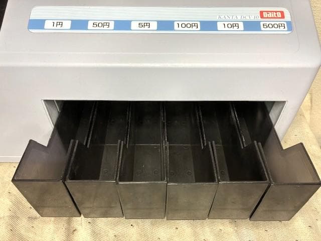 美品■ダイト　硬貨選別機　カウンター 勘太　DCV-10■動作確認済