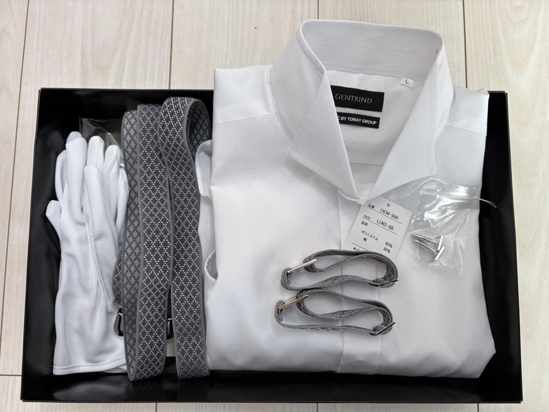 タカミブライダル　新郎5点セット　Lサイズ　結婚式