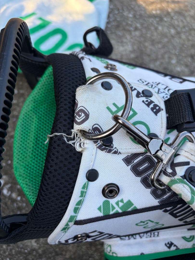 BEAMS GOLF キャディバッグ・ヘッドカバーセット　マルチロゴ　ビームス