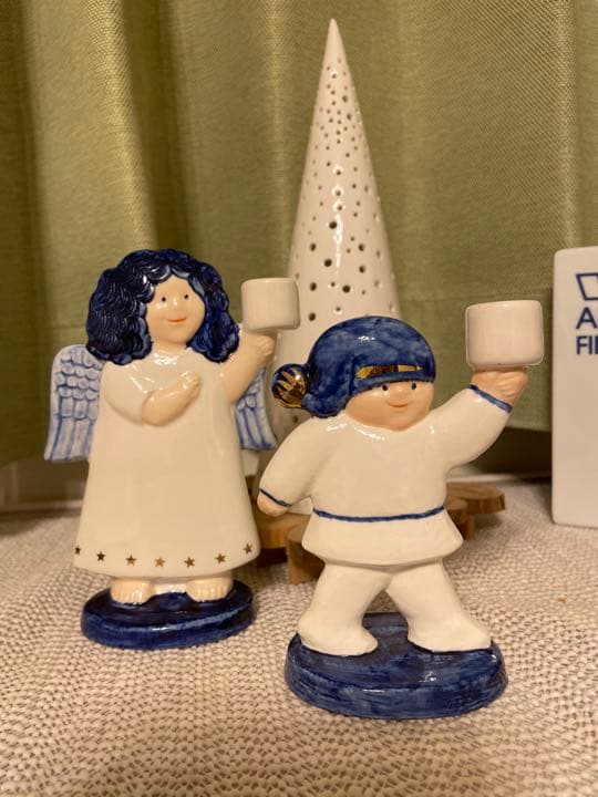 リサラーソン天使キャンドルホルダー