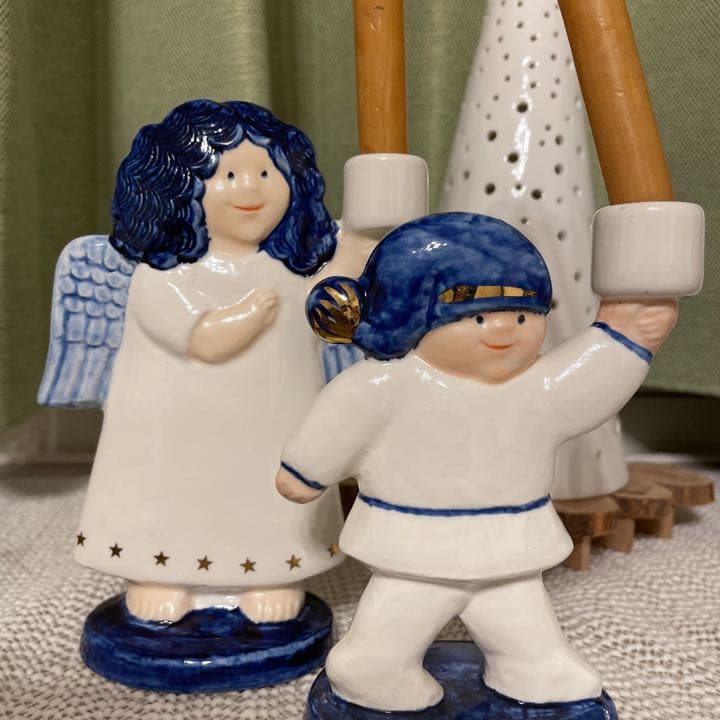 リサラーソン天使キャンドルホルダー