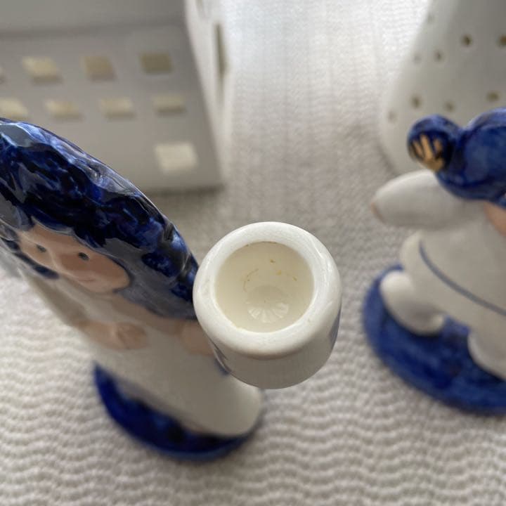 リサラーソン天使キャンドルホルダー