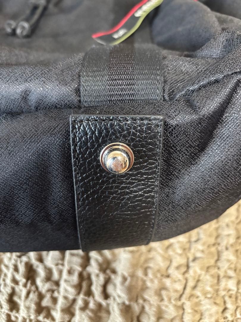 【Orobianco】オロビアンコトートバッグ 黒 大容量 美品