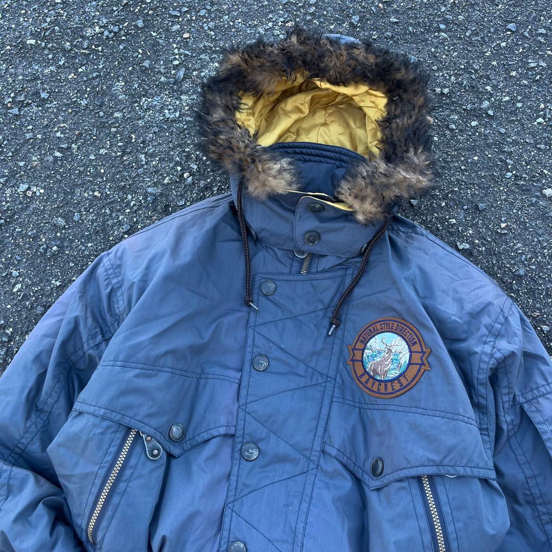 vintage 00s 90s フライト　ファー　ジャケット　短丈　y2k 希少