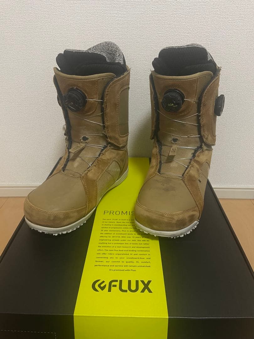 FLUX TX-BOA 27cm スノーボードブーツ コヨーテブラウン