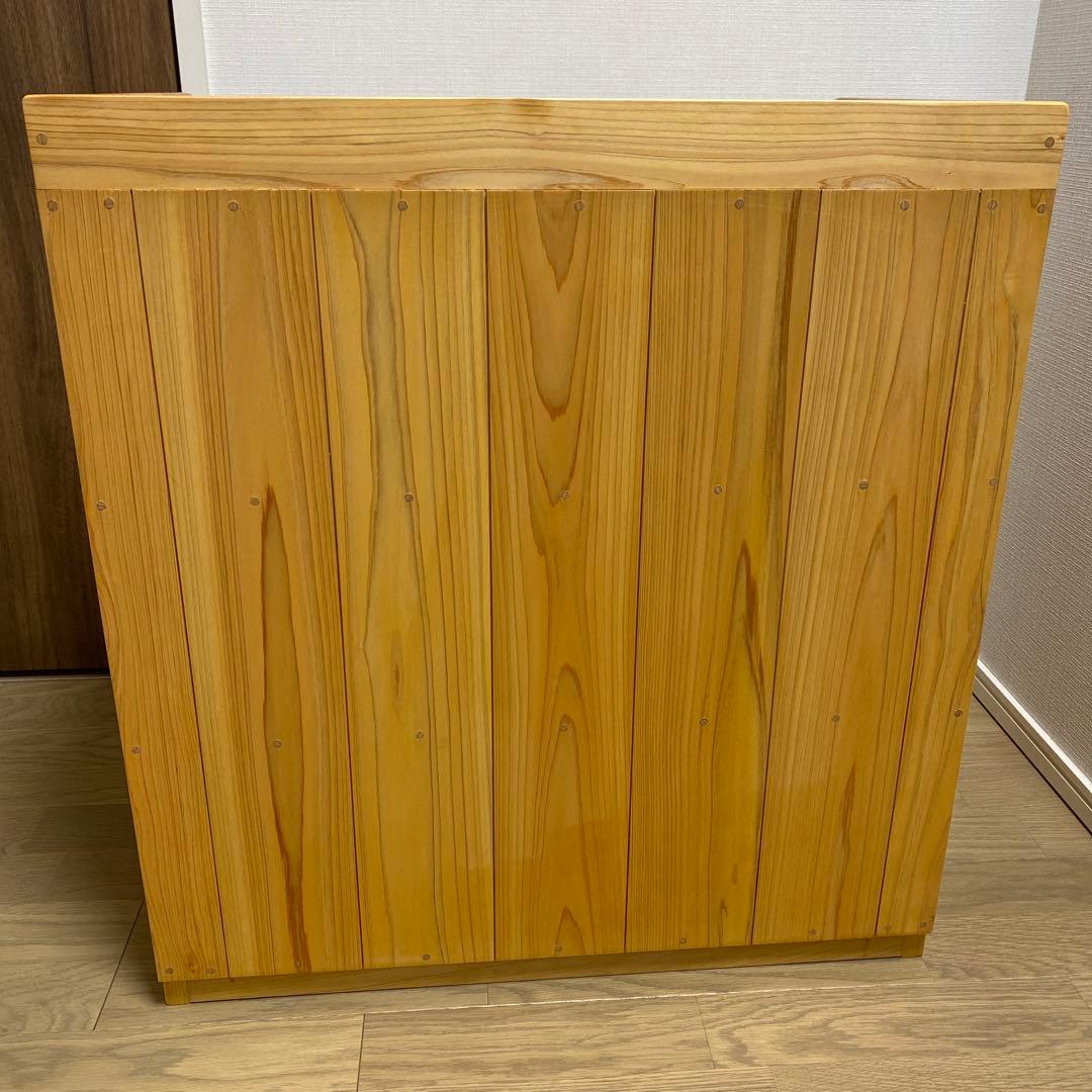 なかよしライブラリー　天然木の収納棚