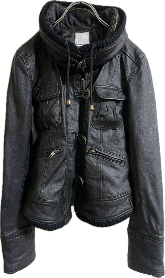 gimmick leather bono jacketジャケット goa lgb