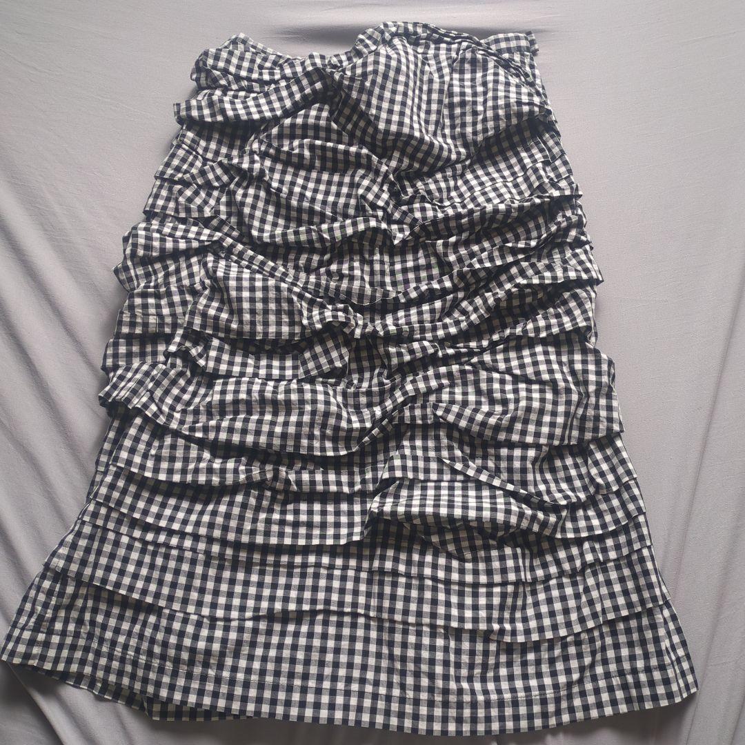 ★コムデギャルソン　ギンガムチェックスカート