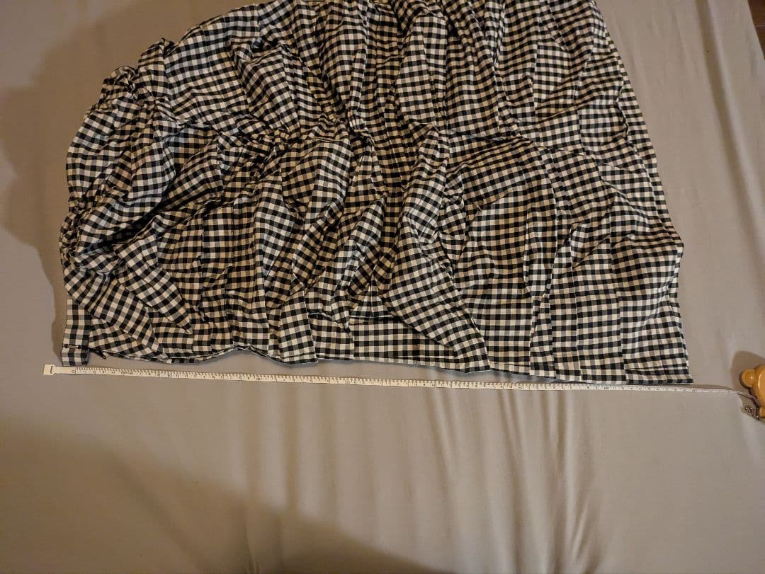 ★コムデギャルソン　ギンガムチェックスカート