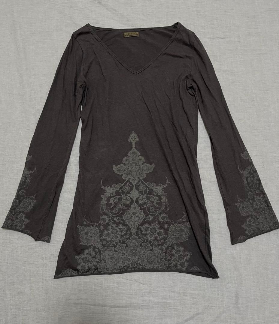 goa カットソー　archive 00s y2k カットオフ