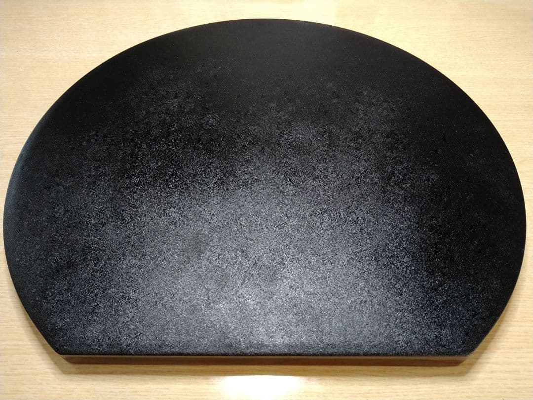 輪島塗沈金 「葛飾北斎 富嶽三十六景 神奈川沖浪裏」半月盆