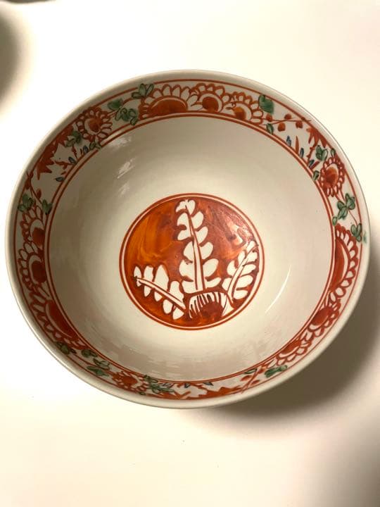 正木春蔵　　 呉須赤絵　大鉢