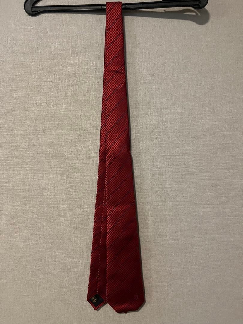 LOUIS VUITTON ネクタイ マイクロダミエ LVロゴ 未使用