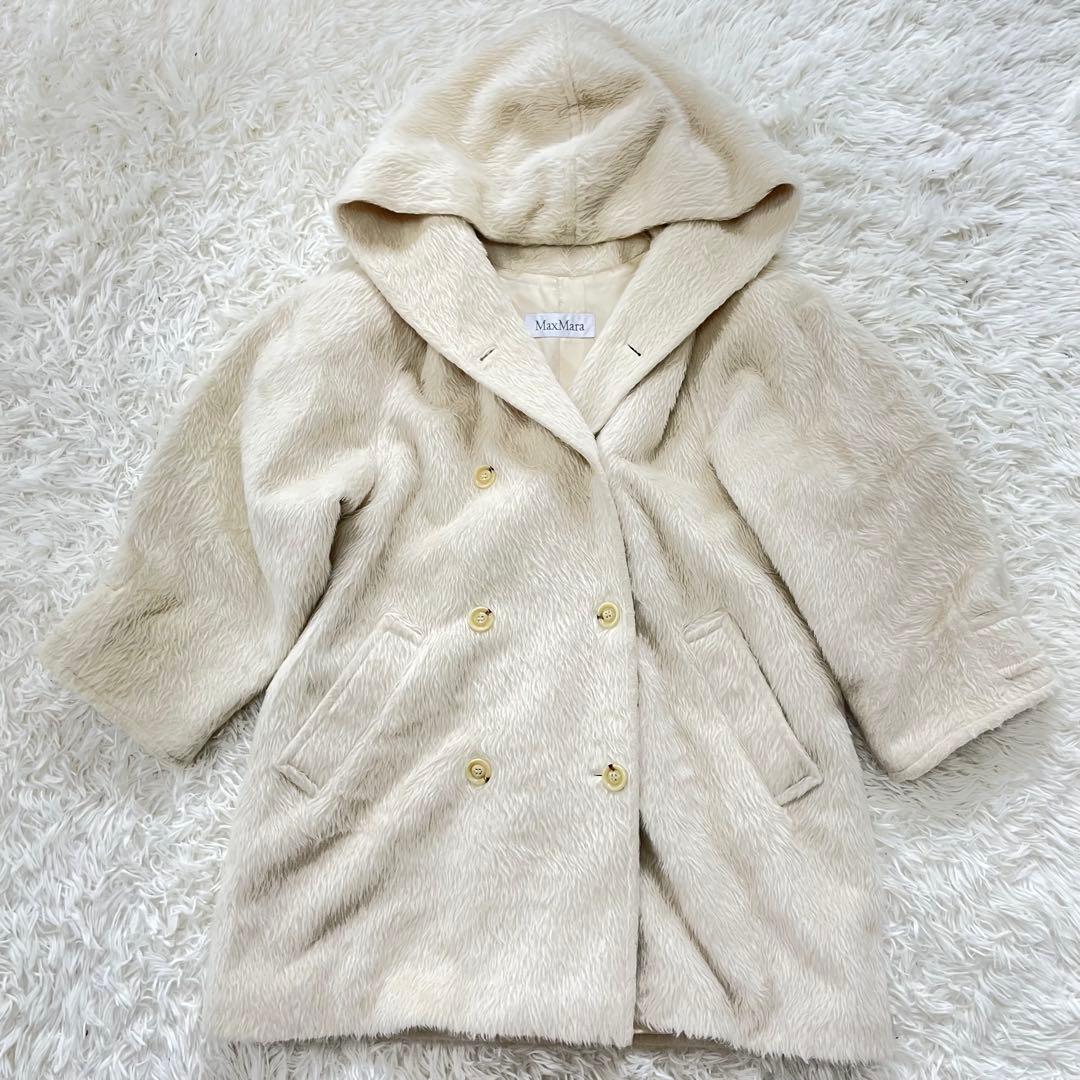 【うさぎさん】MaxMara マックスマーラ アルパカ フーデッド