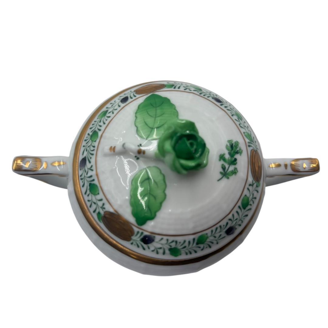 【未使用品】ヘレンド(HEREND)シュガーポット