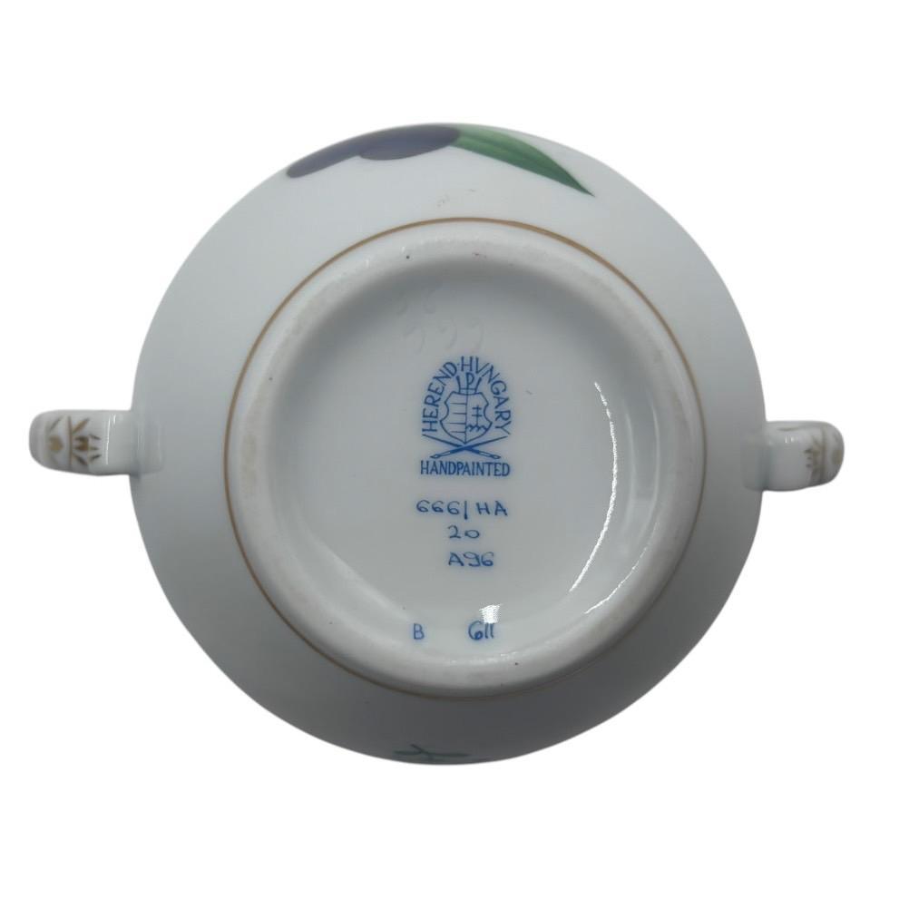 【未使用品】ヘレンド(HEREND)シュガーポット