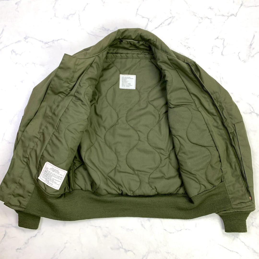 80s 米軍実物 アラミド CVC タンカース ジャケット S-R　D857